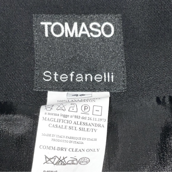 TOMASO STEFANELLE CRISTAL BOTTOM BLAZER. - Picture 11 of 12